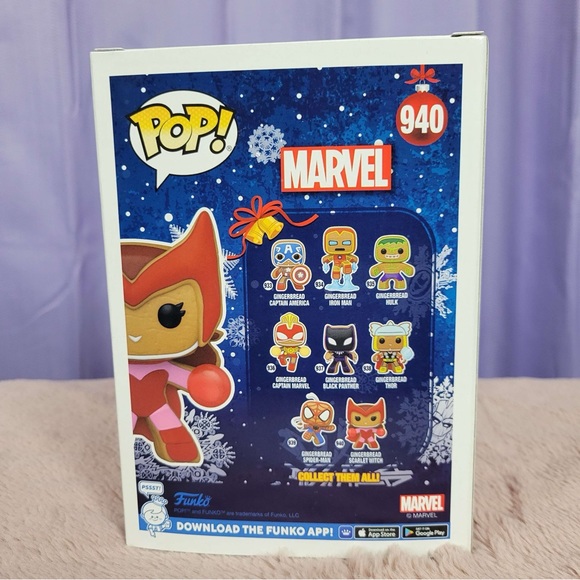 Funko POP! Gingerbread Scarlet Witch Figure #940 - Picture 5 of 5